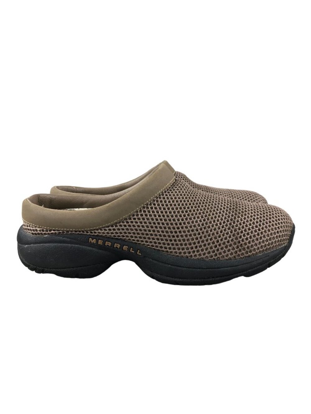 Merrell Women's Size 6.5 Primo Breeze 2 Taupe Brown Slip On Shoes Mule FAIR
